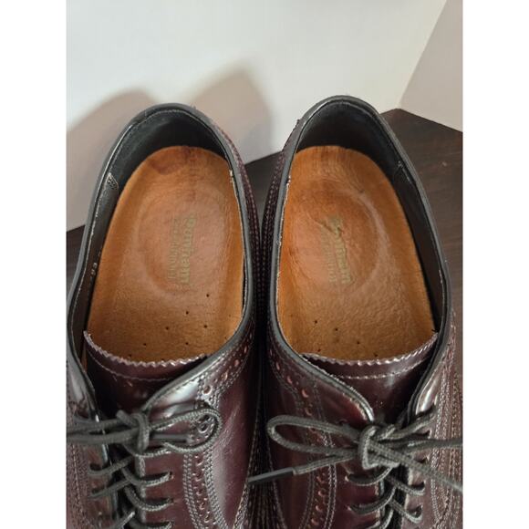 Florsheim Lafayette Wingtip Oxford Brown Leather Mens Size 14 D 11617-601 Laces main image 6